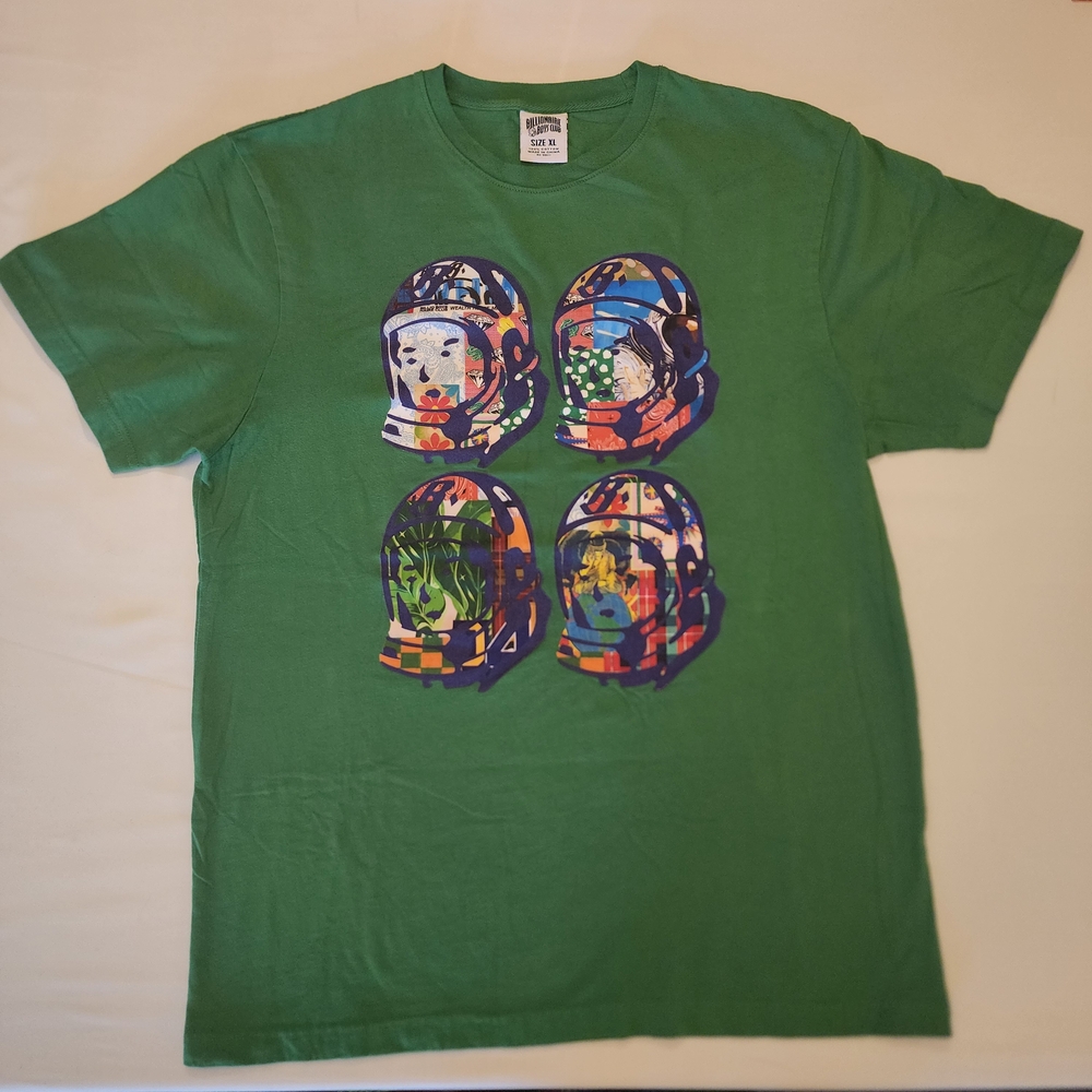Billionaire Boys Club Green Cotton Tee